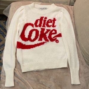 Wildfox Diet Coke knit sweater